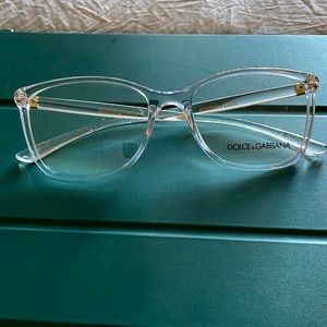 Dolce & gabbana clear glasses